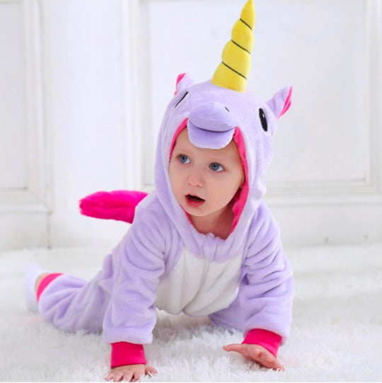 Pyjama <br> Licorne Violette Bébé