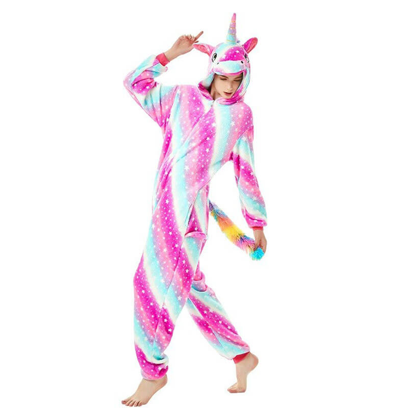 pyjama licorne arc-en-ciel 2