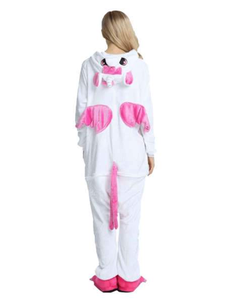Combinaison <br> Licorne Blanche et Rose