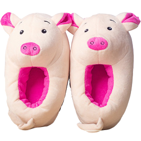 Chaussons Cochon Enfant