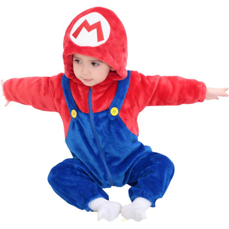 combinaison Mario Bébé