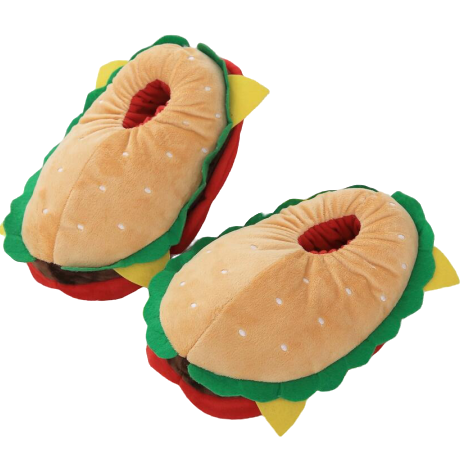 chaussons hamburger