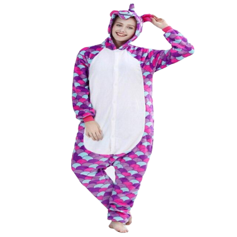 combinaison pyjama licorne des mers