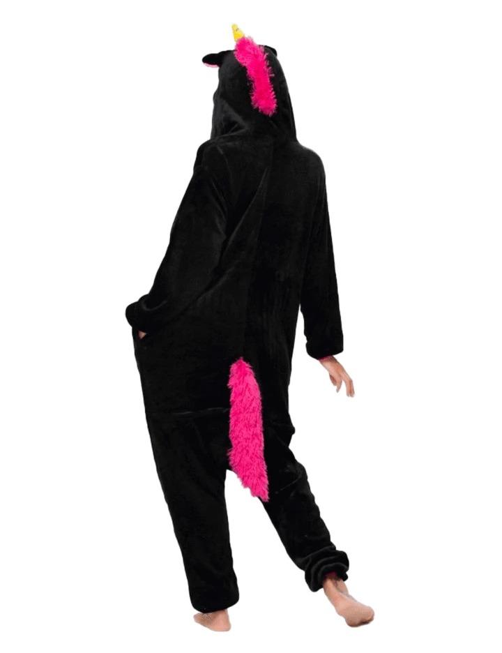 kigurumi licorne noire enfant