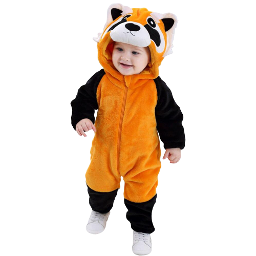 kigurumi panda roux bébé