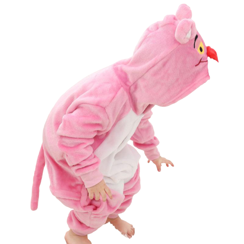 kigurumi panthère rose enfant