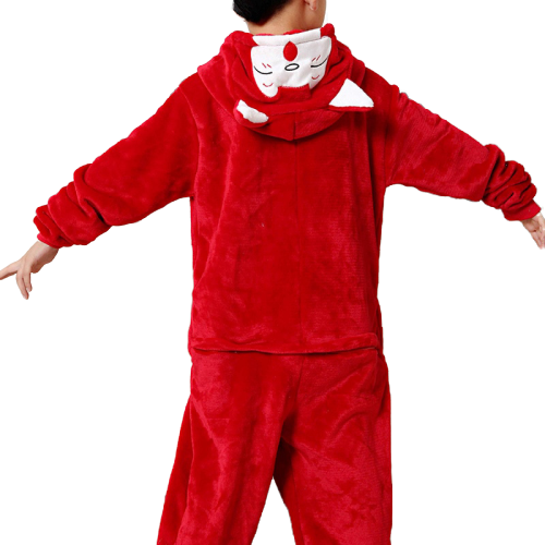 kigurumi renard rouge enfant