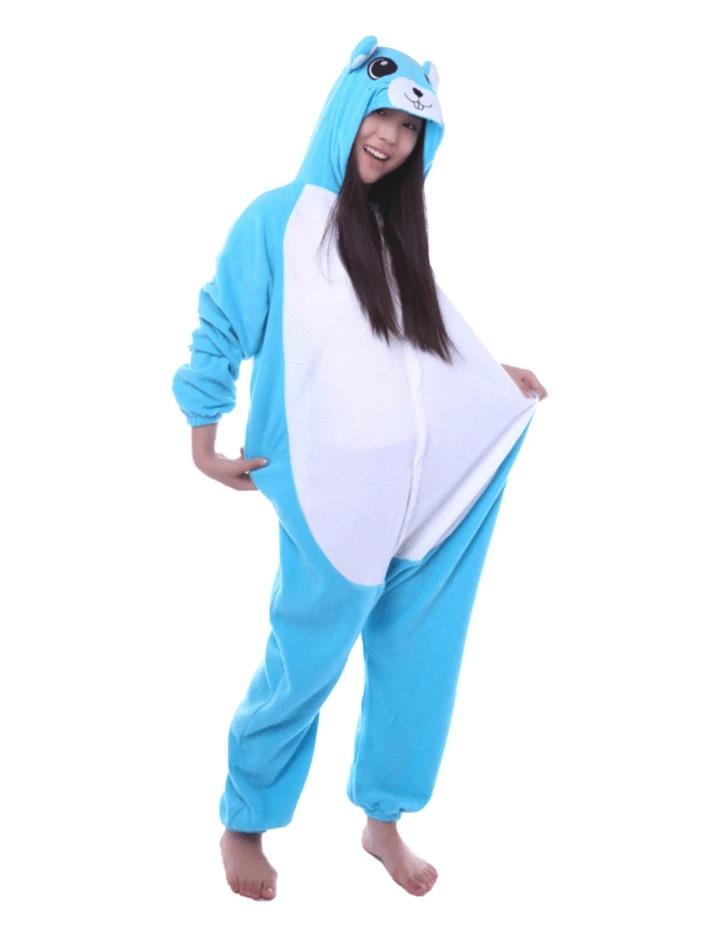 kigurumi souris bleue