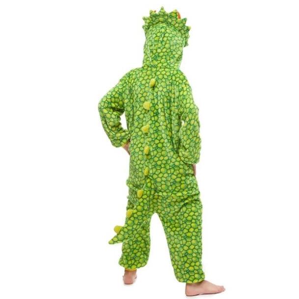 kigurumi tricératops vert enfant