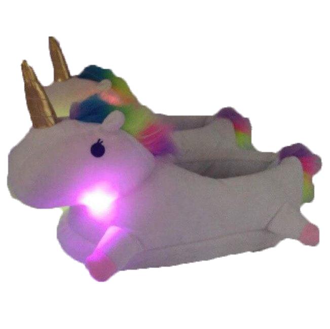 Chaussons Licorne Lumineuse