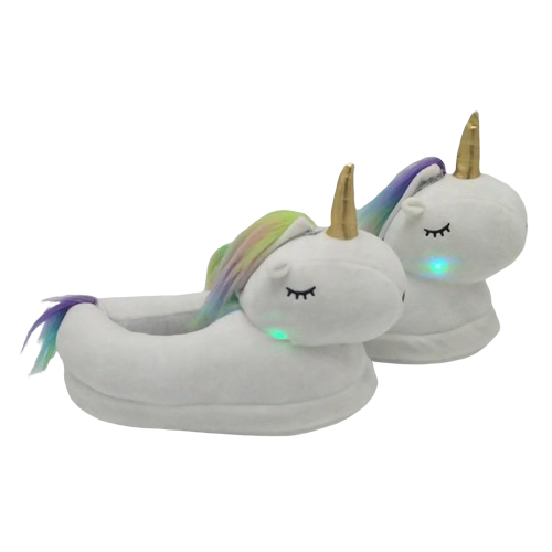 Chaussons Licorne Lumineuse