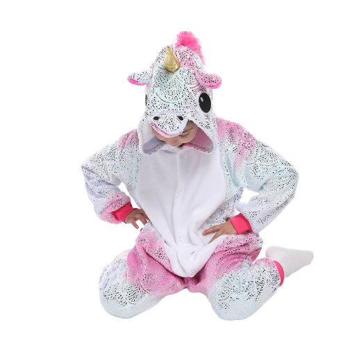 pyjama combinaison licorne fille