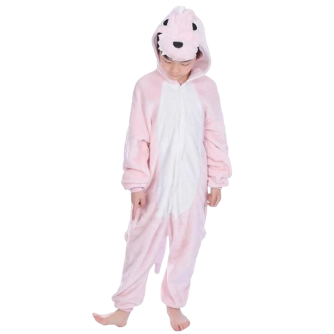 pyjama dinosaure rose enfant