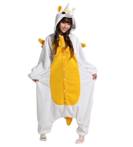 pyjama licorne jaune