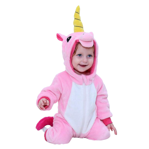 pyjama licorne rose bébé