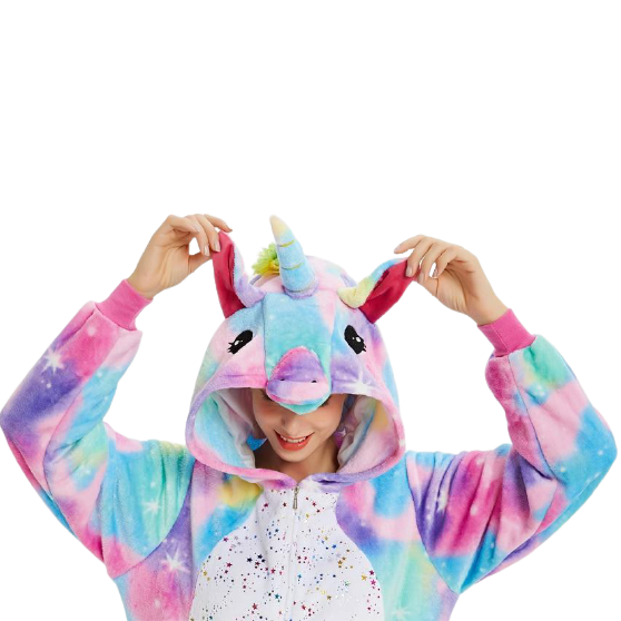 Pyjama <br> Licorne Multicolore